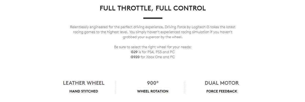 Logitech G29 Driving Force Racing Wheel for PlayStation & PC 15 d9850dc7ffceb6db128af9daac5f785e