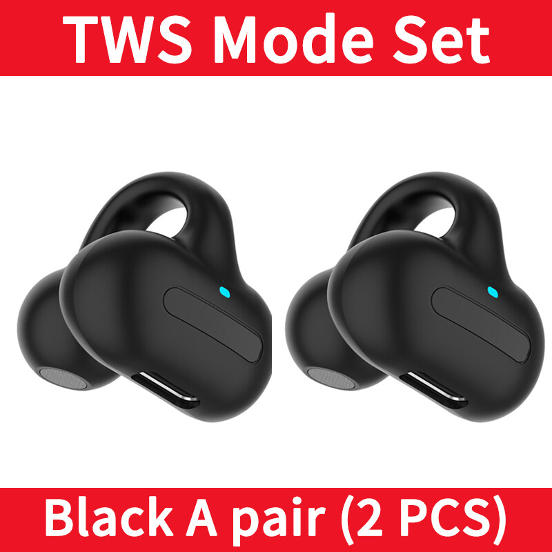 Vaorlo Tai nghe dẫn truyền âm thanh qua xương tai nghe đeo tai đơn Bluetooth 5.3 mới hỗ trợ chế độ tws khuyên tai hiệu ứng âm thanh toàn cảnh 360 ° nhạc hifi tai nghe trò chơi thể thao chống thấm nước và chống mồ hôi tai nghe mini