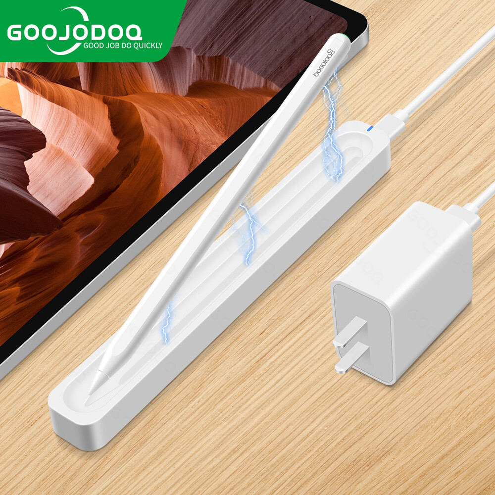 GOOJODOQ Bộ Sạc Cho Bút Cảm Ứng GD13 Cho Air 4 5 Pro 11 12.9 Mini 6 