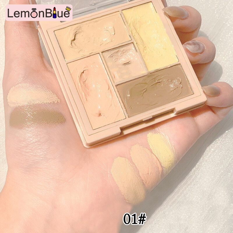 Gambar Concealer Palette Makeup Five Color Full Coverage Color Correcting Cream For Women Girls Makeup Five Color Full Coverage Color Correcting Cream Concealer Palette