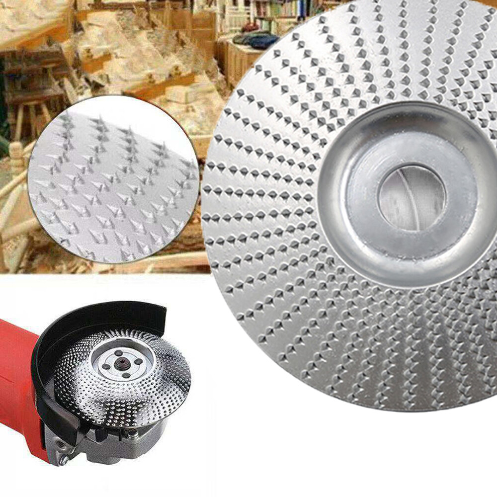Geber đĩa mài gỗ đĩa mài góc đĩa khắc gỗ dụng cụ mài mòn chà nhám lỗ khoan 22mm 16mm