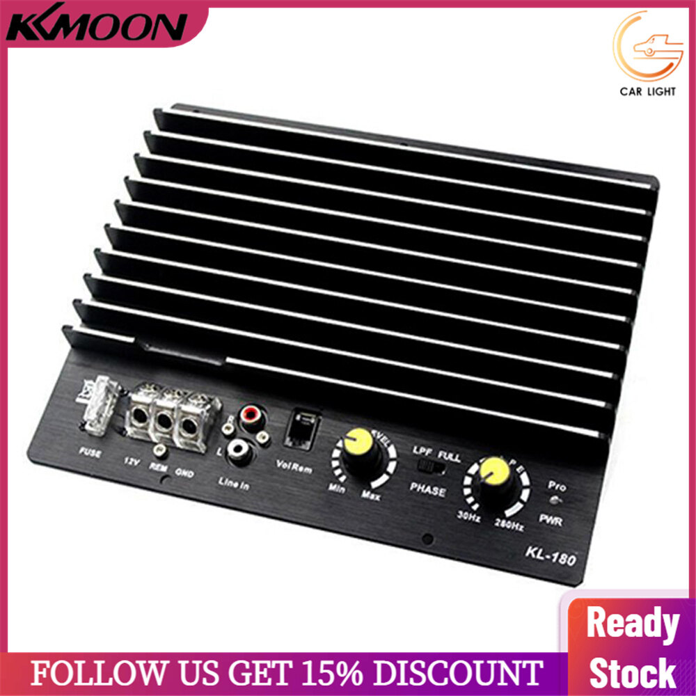 (Lowest Price)Bộ Khuếch Đại Công Suất Âm Thanh Xe Hơi 12V 1000W Loa Siêu Trầm Board Khuếch Đại Công Suất Bảng Khuếch Đại Âm Thanh Tự Làm Xe Máy Nghe Nhạc KL-180