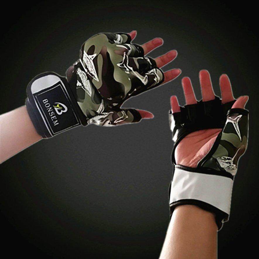 half finger training gloves