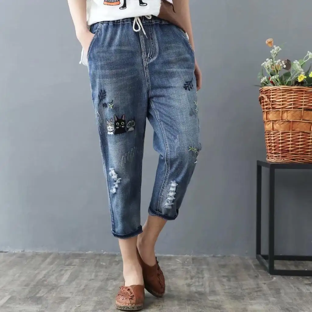 cropped jeans for women
