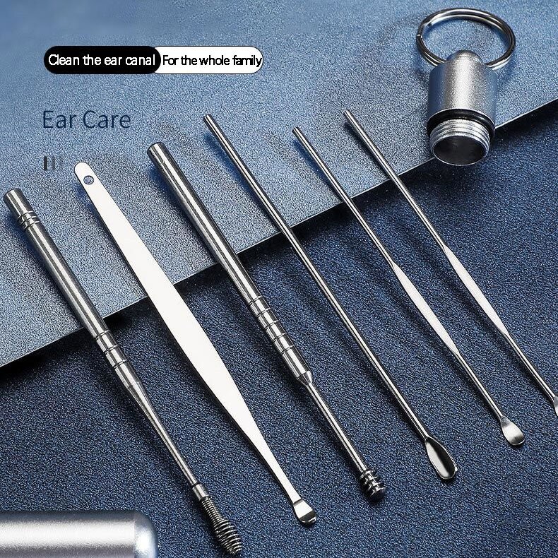 Description Picture 4 of itemEarwax Removal Tools Ear Wax Cleaner Pick Digging Artifact Earpick Cleaning Ears Remover For Clean Your Kit Gadgets