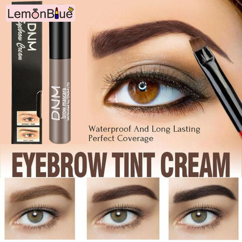 Gambar LemonBlue Eyebrow Tattoo Cream Long Lasting Waterproof Eyebrow Tint Gel Liquid Paint Makeup Tool