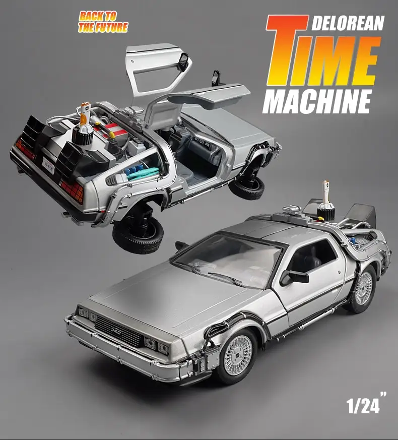delorean toy model