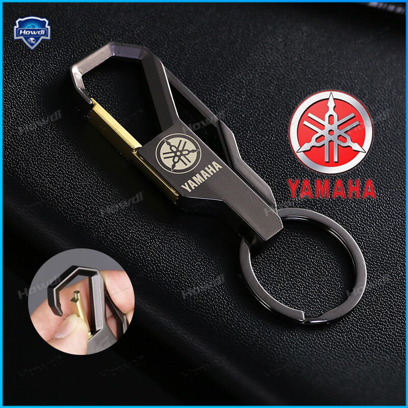 Creative Móc Khóa Logo Xe Hơi Hợp Kim Kim Loại Keyring, Đối Với Yamaha