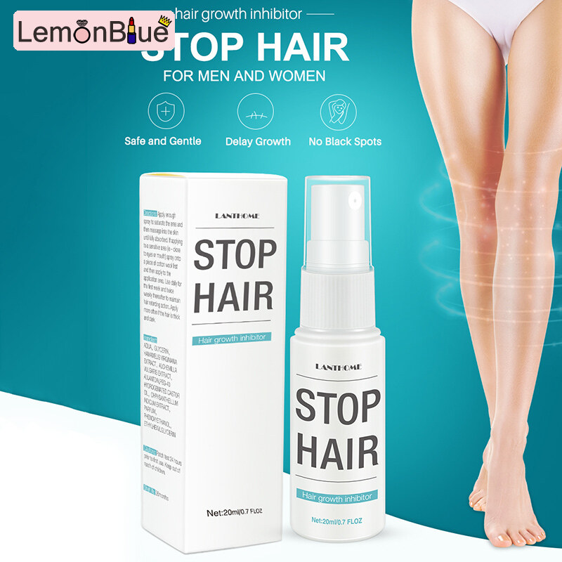 Gambar Hair Growth Inhibiting Spray Natural Stop Hair Growth Spray Non Irritating for Men Women Legs Hands Arm Non Irritating Moisturizing Hair Growth Inhibiting Spray Natural Stop Hair Growth Spray