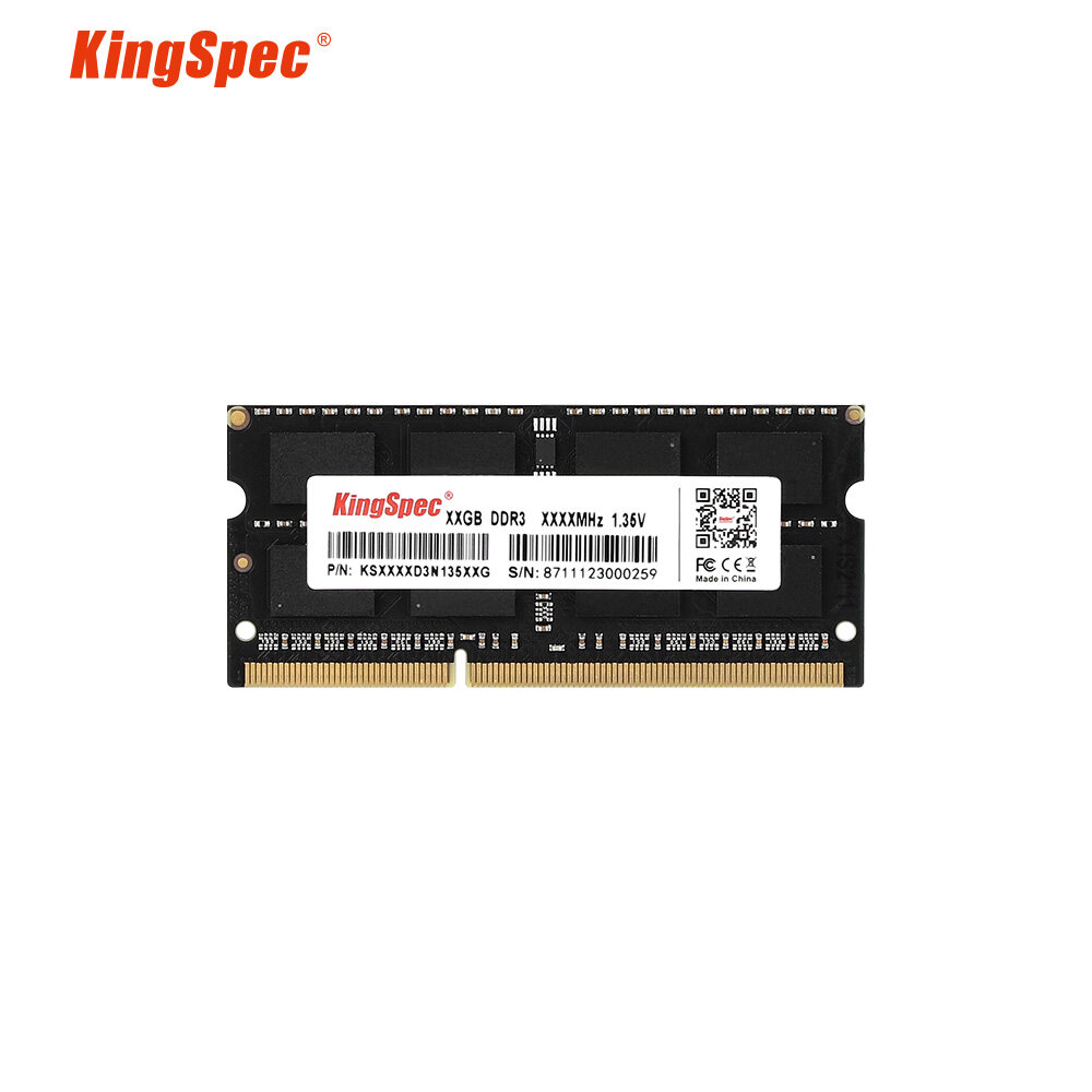Kingspec DDR3 1600 cho máy tính xách tay 12800u Bộ nhớ RAM 8GB bộ nhớ máy tính để bàn dính hai mặt h