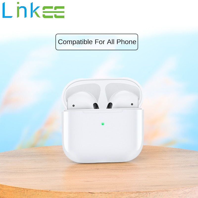 Mini Pro 4 Bluetooth Earphone TWS Wireless Headphones Sport Headset Earbuds and Earphone Case ราคา 110 บาท*ส่งฟรี