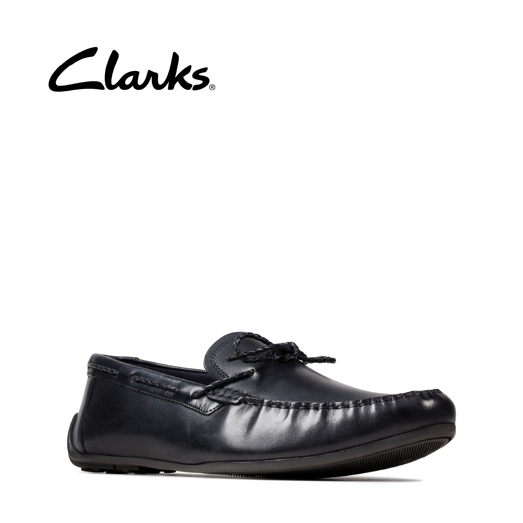 clarks mens black shoes sale