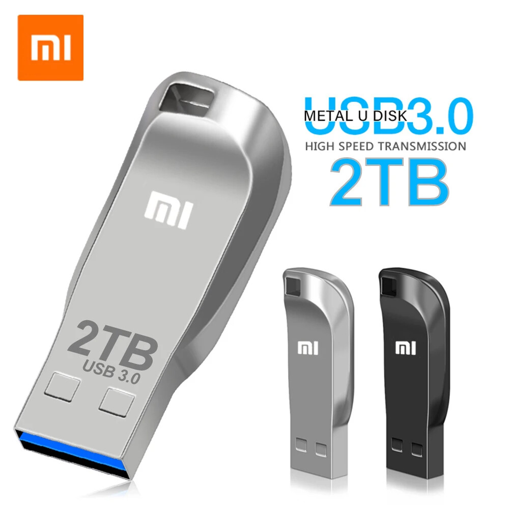 Xiaomi USB tốc độ cao Ổ Đĩa Flash Dung tích lớn 512GB 1TB 2TB Pendrive mini xách tay cho PC và điện thoại di động