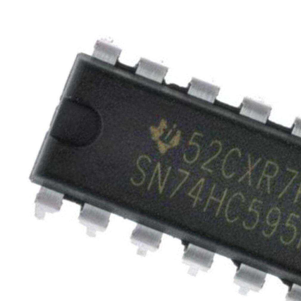 20PCS IC 74HC595 74595 SN74HC595N 8-Bit Shift Register DIP-16 NEW 