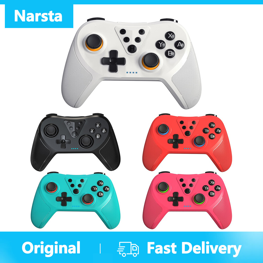 Narsta t37 tay cầm chơi game không dây games tay cầm tay cầm không dây tay cầm chơi game với wake up bluetooth-tương thích với switch oled