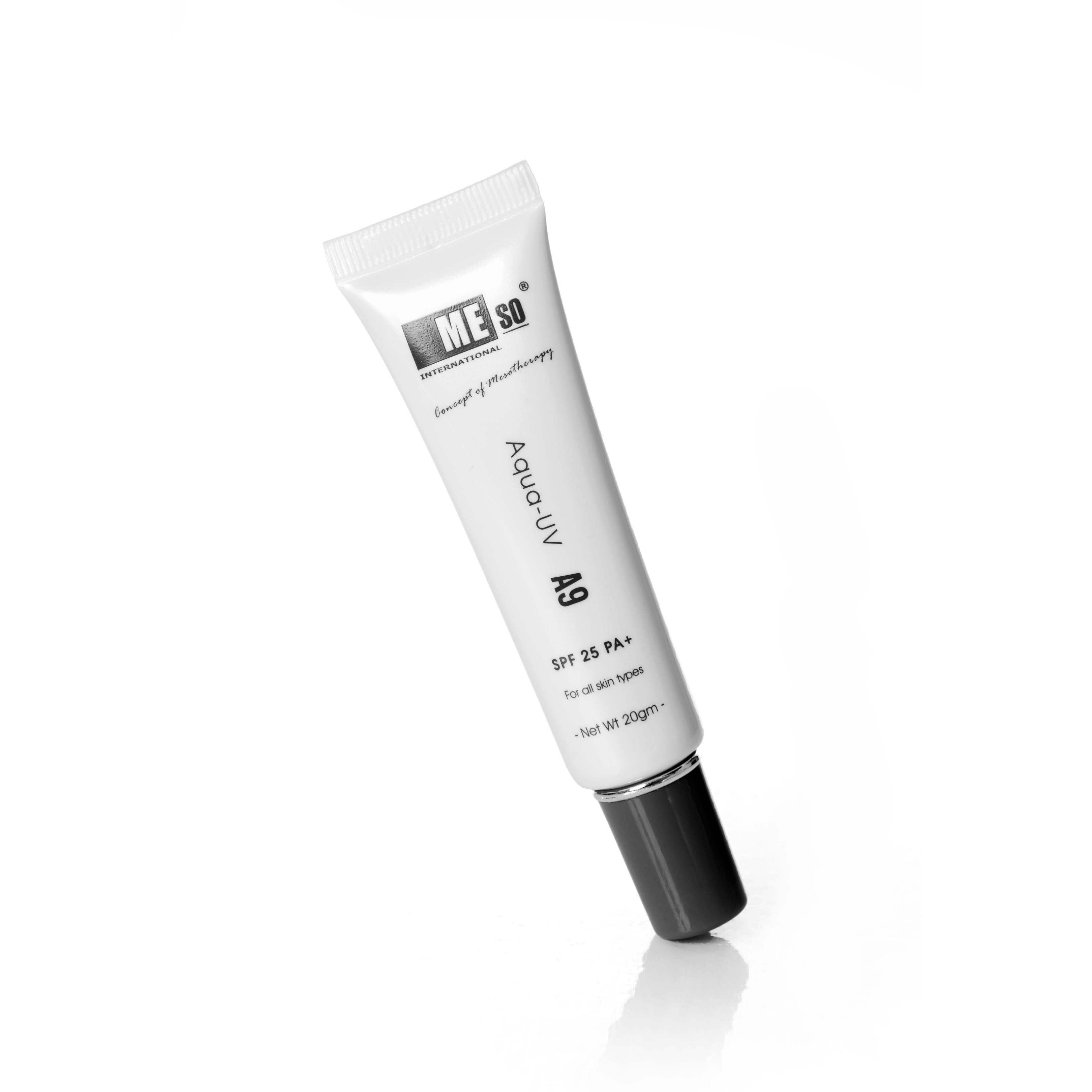 Gambar MEso water base  non greasy  sticky  sun block ( Aqua UV A9 )  SPF25  PA+  (20ml)