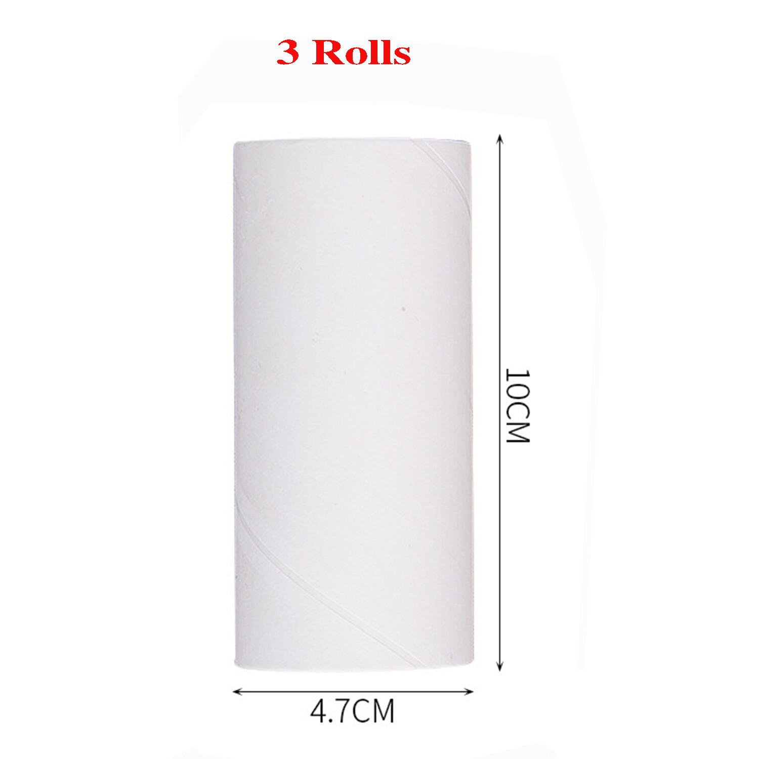 1PC Sticky Paper Roller Super Sticky Clothes Lint Rolling Remover Sofa Curtain Fabric Pet Hair Dust Fuzz Removal Roller - 2