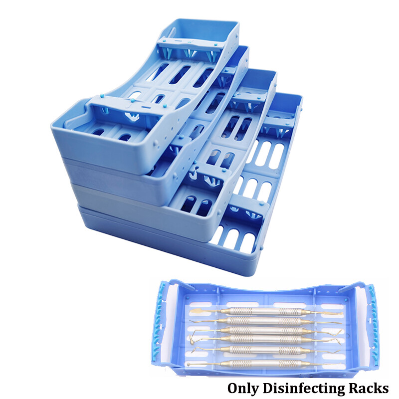 Giá khử trùng nha khoa dụng cụ khử trùng bằng nhựa cassette dụng cụ khử trùng dụng cụ nha khoa nồi hấp