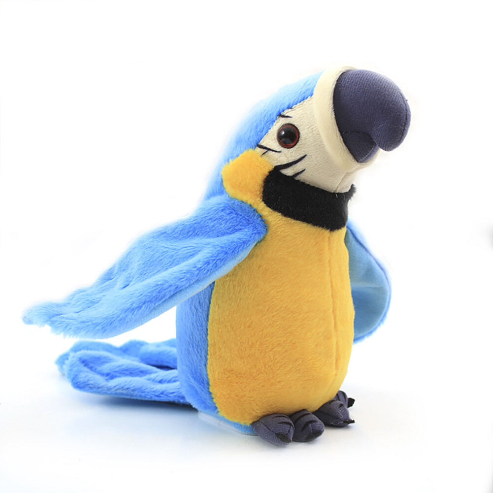 Gl Ready Listrik Berbicara Burung Beo Mewah Burung Kartun Lucu