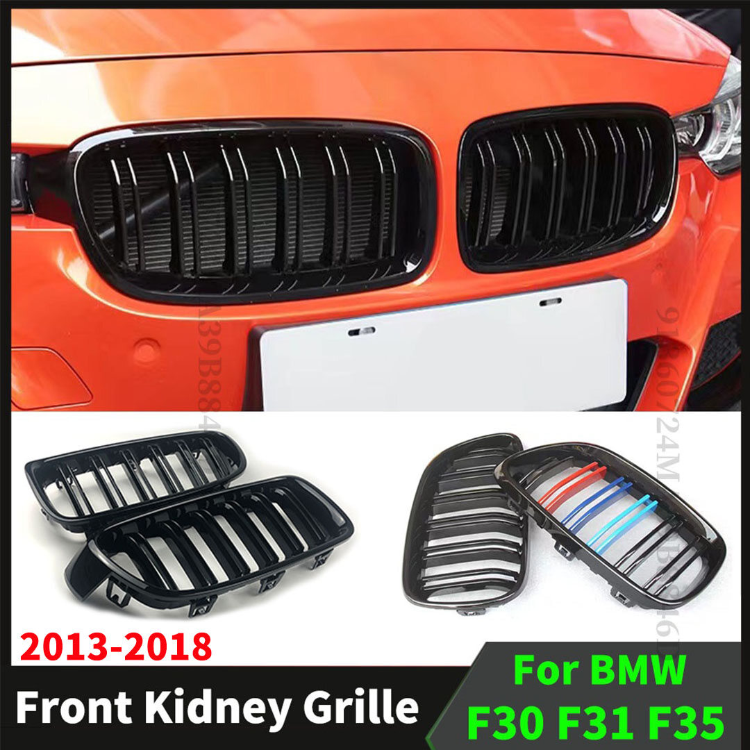 Lưới Tản Nhiệt Hình Quả Thận Phía Trước Thanh Cản Đôi Điều Chỉnh Cho BMW 3 Series F31 F35 F30 320i 325i 328i 330i 335i 2012-2019 Lưới Mui Xe