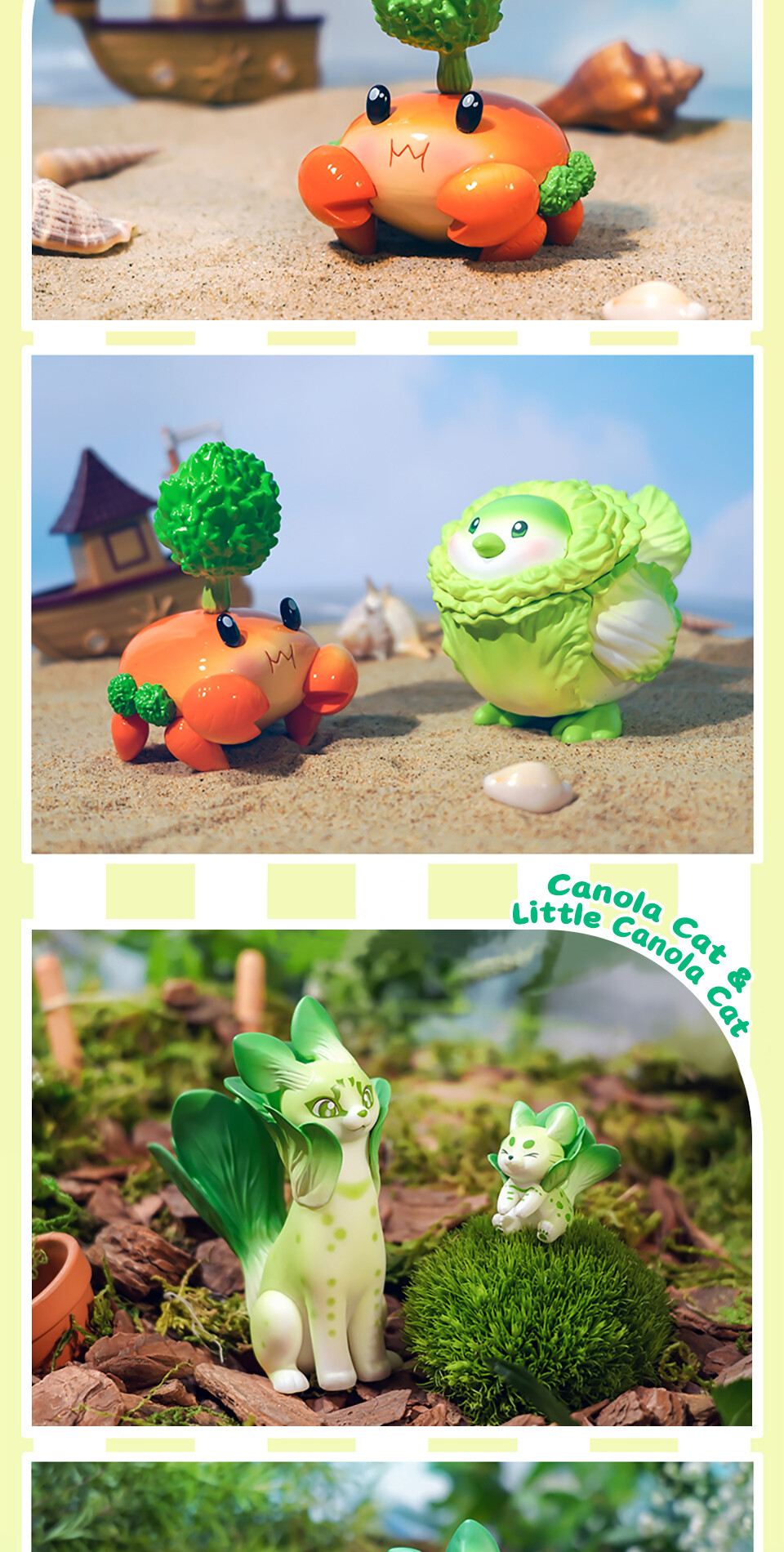 52TOYS DODOWO Vegetables Fairy 3rd Series Blind Box Figure Toy
