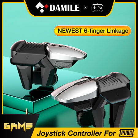 DAMILE L1R1 Mobile Game Trigger Controller for PUBG and iPhone