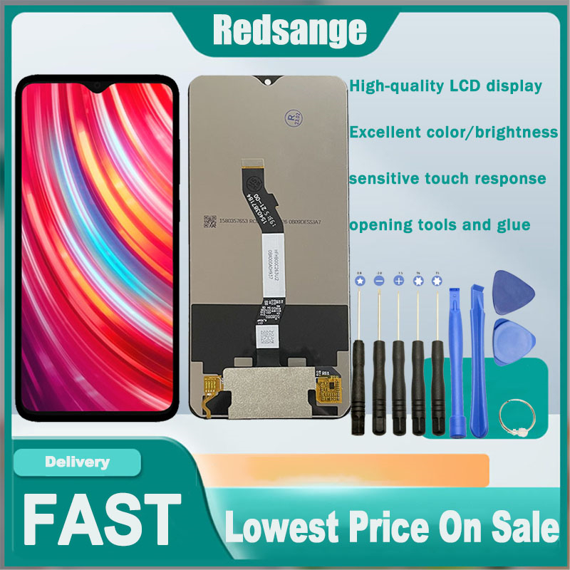 Redsange Original LCD Cho Redmi Note 8 Pro Màn hình LCD Bộ linh kiện số của màn hình cảm ứng Thay Thế Cho Redmi Note 8 Pro 2015105, M1906G7I M1906G7G Màn hình hiển thị