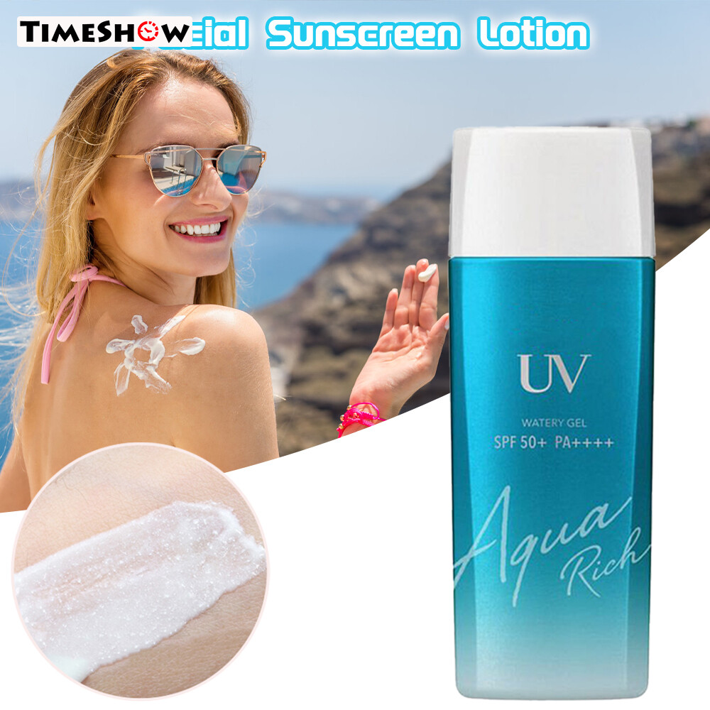 Gambar TimeShow 90g Sunscreen Facial Sunscreen Gel Smart Defence Powerful Daily Moisturiser Easy to Use Sun Protection Useful Daily Essence Daily Power Defense