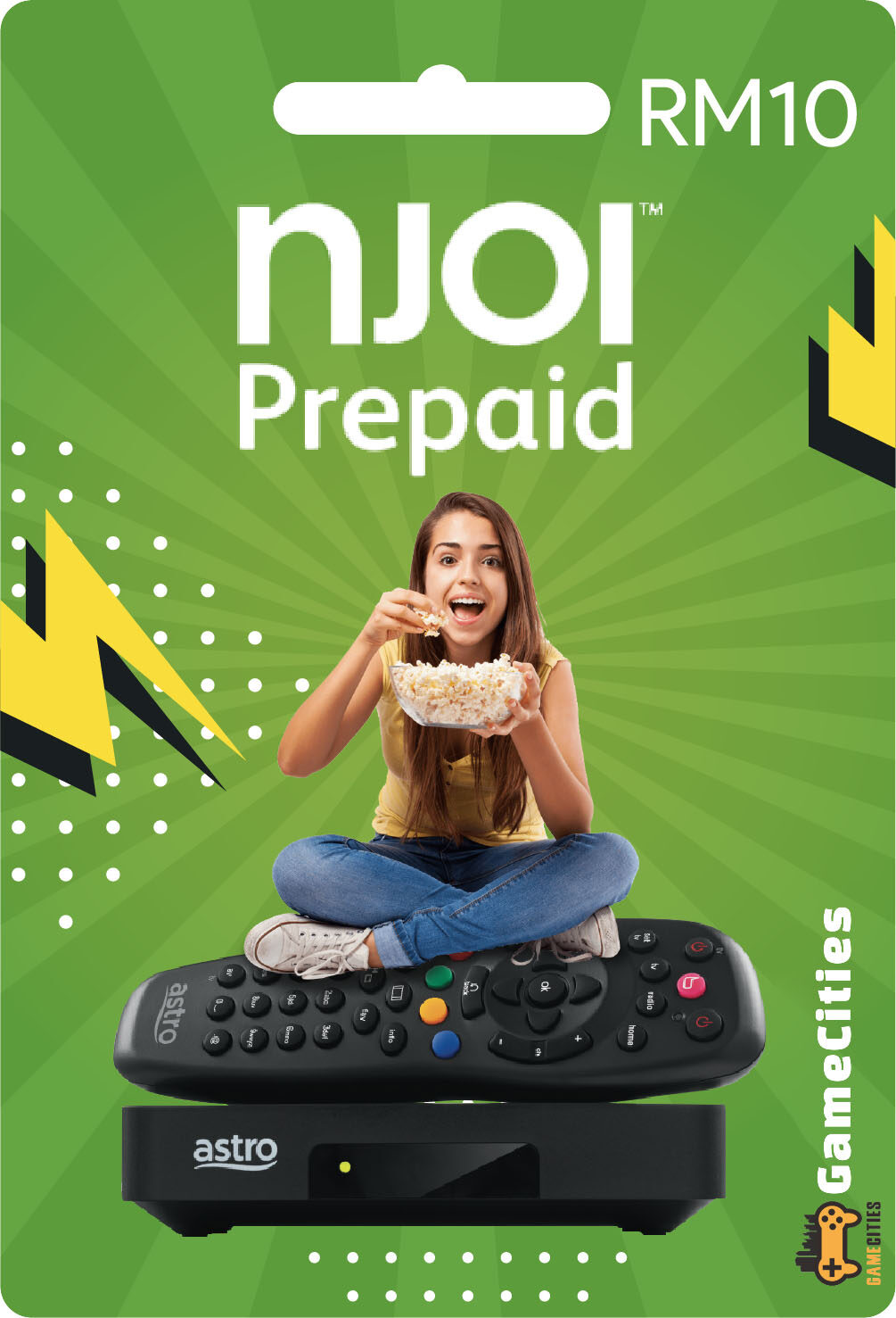 Auto Njoi Prepaid Reload By Astro Rm30 Lazada