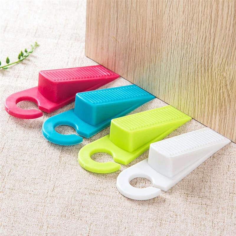 Door Stopper Pack Of 2 With Hanging Rubber Hook Decorative Door Stops Door Wedge Stop Door Stopper For House Bedroom Office Doors Baby Safety Protection