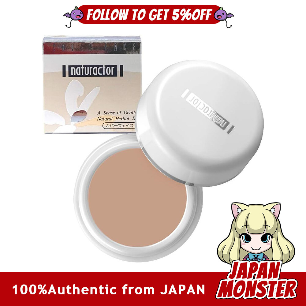Meiko Cosmetics Foundation Cover Face 141 Natural 20g (Concealer Cover Foundation Acne Scars Stains Pores Made in Japan) Naturalactor
