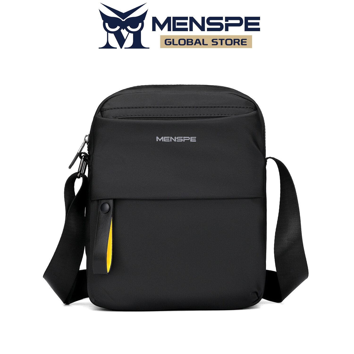 MENSPE Men's Shoulder Bag Casual Chest Bag Cross Body Bag Pouch Bag Casual Chest Bag Fashion Shoulder Bag Waterproof PU Leather Casual Sport Street Bag for Travel Outdoor