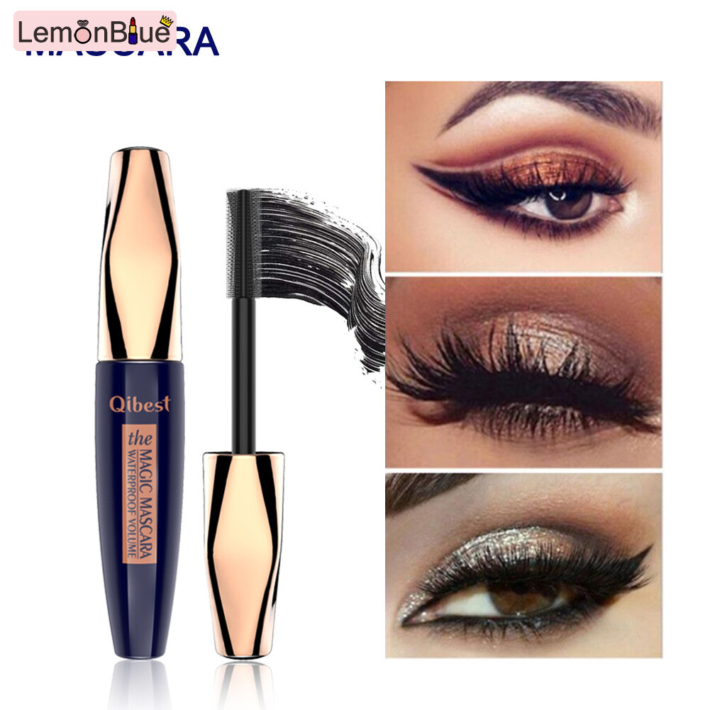 Gambar LemonBlue 4D Long Mascara Thick Curling Waterproof and Sweat proof Not blooming Makeup Tools