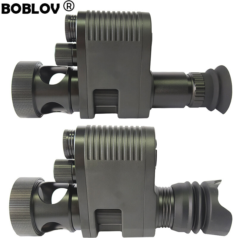 Boblov megaorei 3 IR tầm nhìn ban đêm phạm vi ống nhòm kính thiên văn đầy đủ tối 400m 850nm lase 25mm Mắt kính HD 1.3 inch LCD kỹ thuật số Mini Camera Video ghi quang cho Đêm Ngoài Trời xem động vật hoang dã quan sát