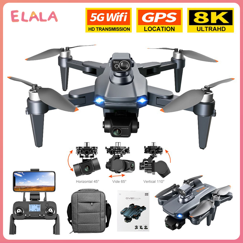 HOT RG106Pro Plane 8K Dual Camera Profesional GPS With 3 Axis Brushless Rc Helicopter 5G WiFi Fpv Aircraft Toy ราคา 7,150 บาท*ส่งฟรี