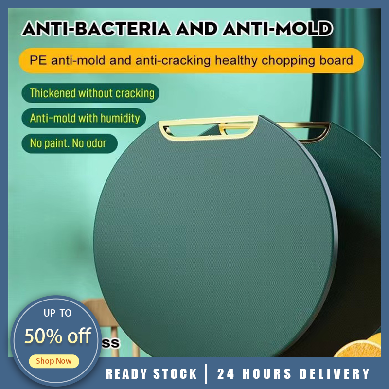 Gambar Chopping Board Standing Household Antibacterial and Mildew proof Thickened PE Cutting Board Papan Pemotong