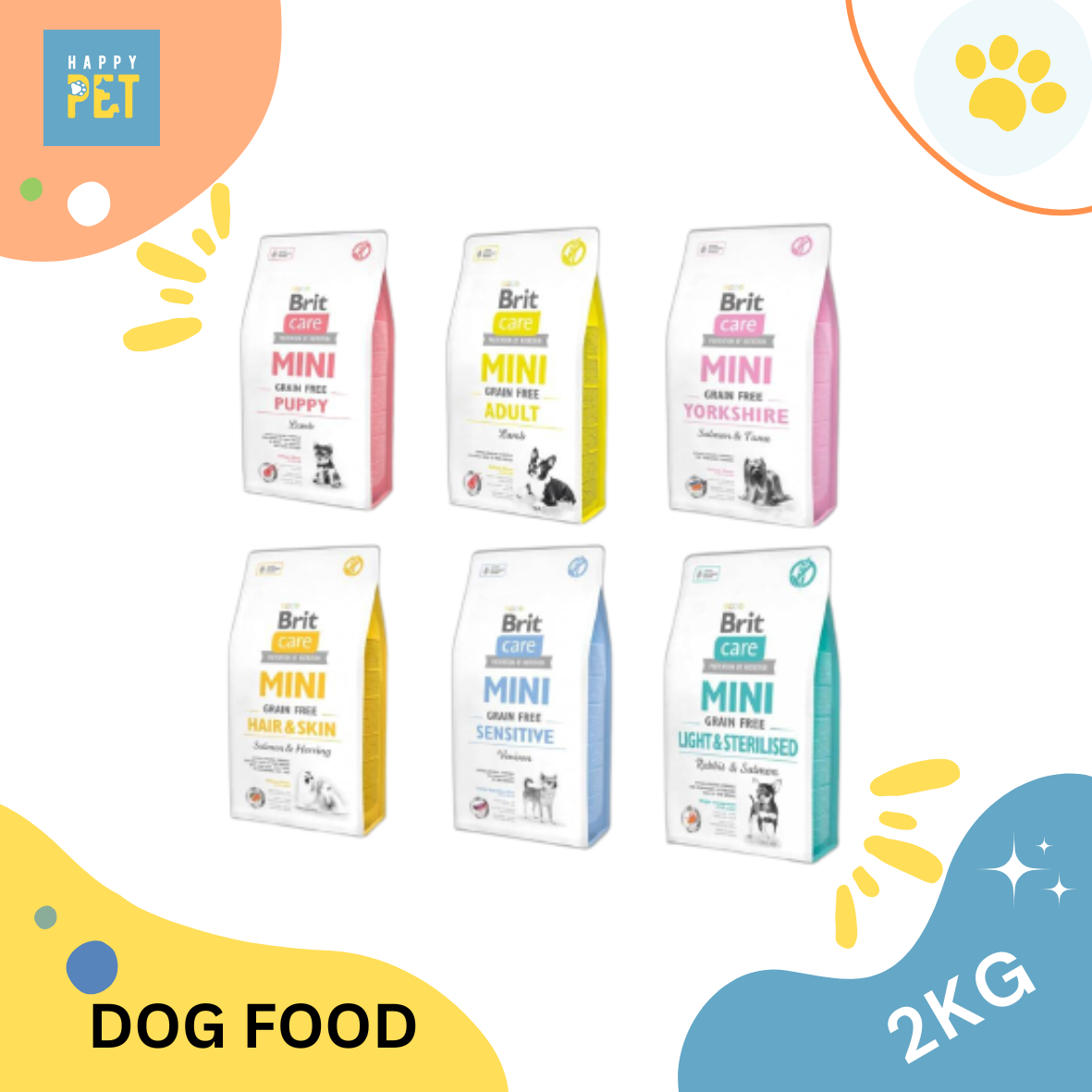 Brit Care Mini Grain Free Yorkshire Brit Care Grain Free Mini Dog