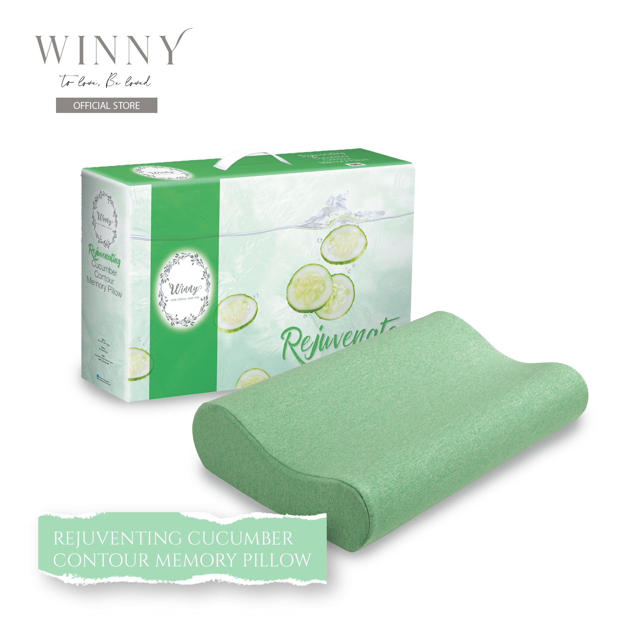 winny lavender memory pillow