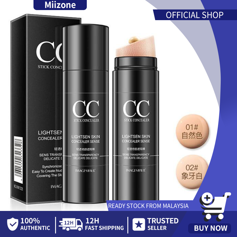 Gambar [MALAYSIA READY STOCK] CC Cream Makeup Concealer Foundation With Sponge Puff Women Makeup BB Cream Makeup Tool