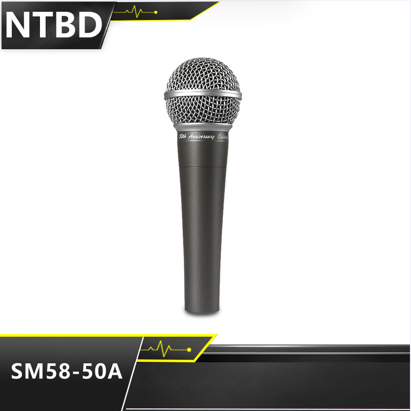 Ntbd s-m58 50a có dây cardioid dynamic vocal 50th phiên bản lễ kỷ niệm micro s-m58-50a phòng thu karaoke máy tính hát trò chơi