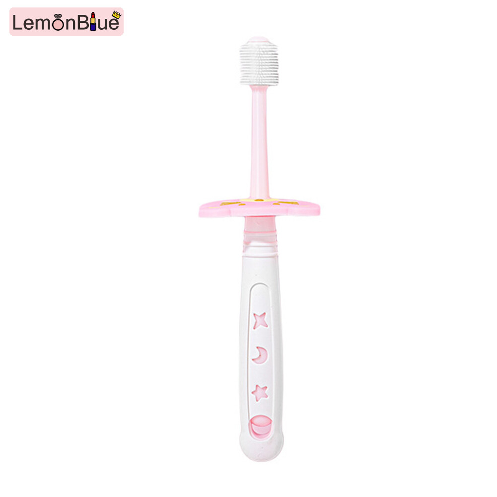 Gambar Toddler Training Toothbrush Anti Slip Soft Silicone Training Toothbrush Children s Oral Hygiene Care For Baby Toddler Tooth Brush Tool