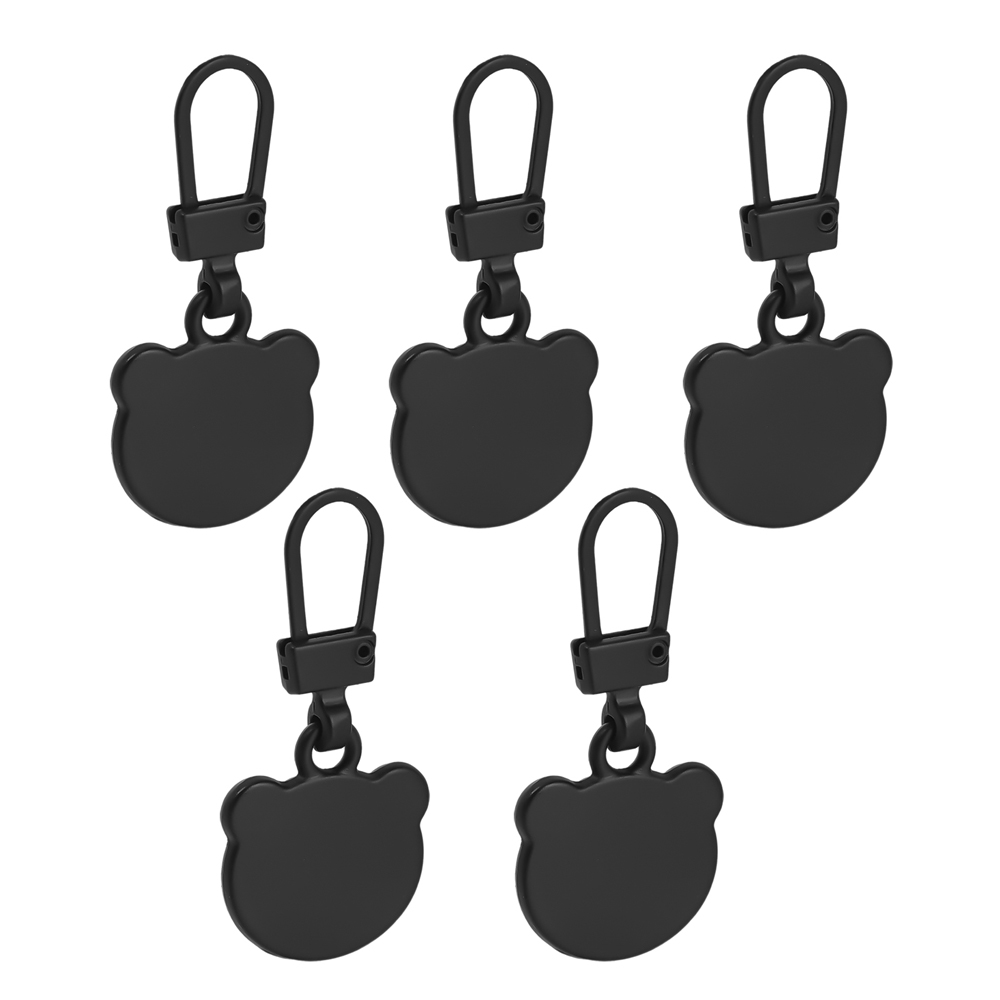 5PCS Universal Zipper Slider Puller Instant Zipper Repair Kit Replacement for Suitcase Zipper Head DIY Sewing Craft