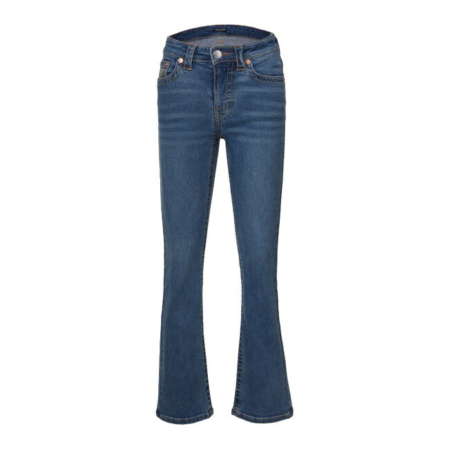 True Religion Y2K Flared Jeans - High Waist, Retro Street Denim