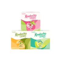 TEAZEN Kombucha 30T 3 set (Strawberry Kiwi Green Mandarin Lime Korean Plum)