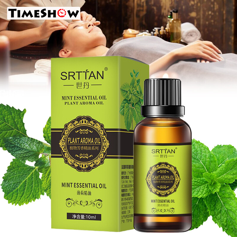 Gambar Bath Body Massage Lymphatic drainage detoxification essential oil 10ml Natural Peppermint Herbal Essence Body Skin Care for Relax   Relieve Headache