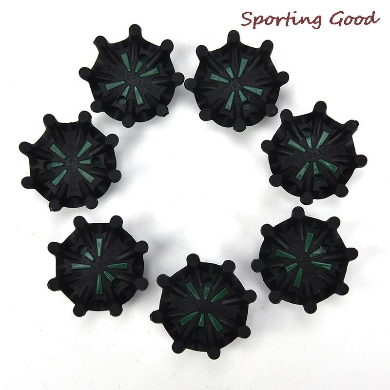 10pcs/lot Golf Spikes Pins Turn Fast Twist Shoe Spikes Durable Replacement Set Ultra Thin Cleats Pins Golf Shoes Parts