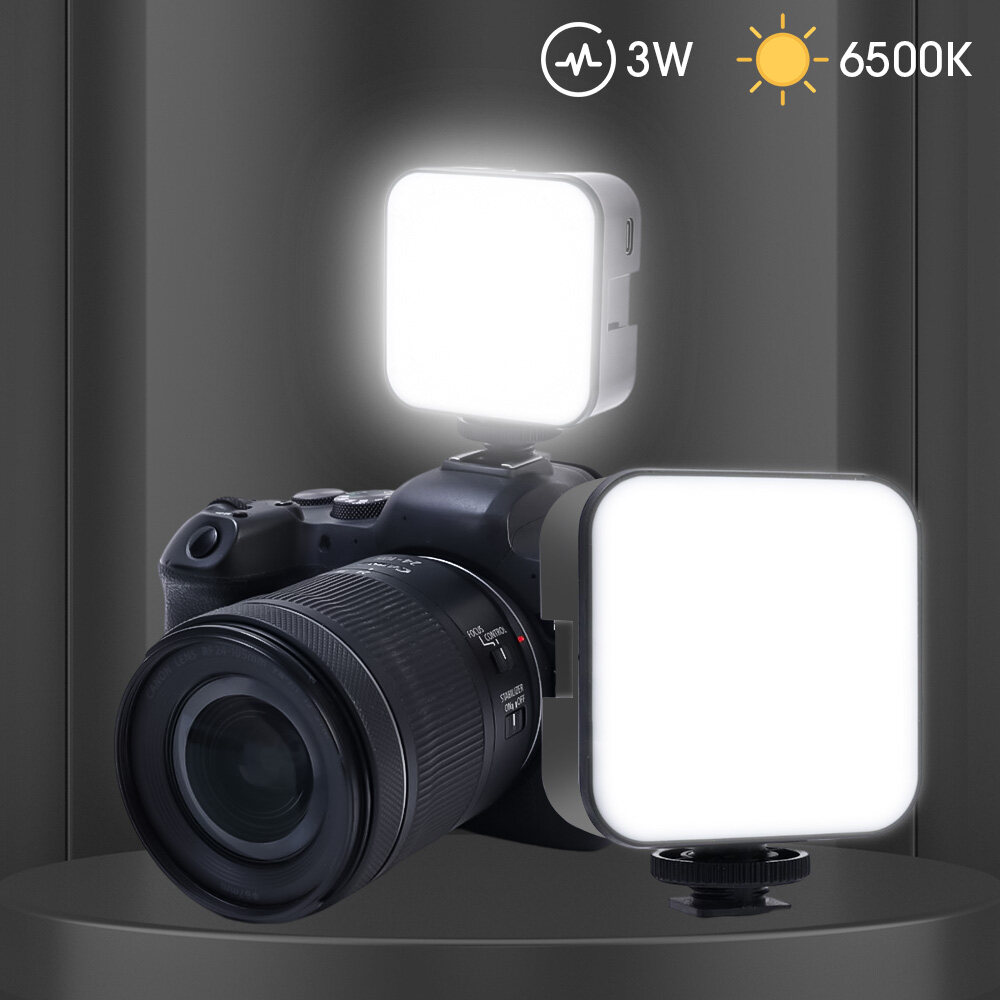 Mini Đèn Chiếu Sáng Phụ Đèn LED Quay Video On Camera Đèn Chiếu Sáng Phụ