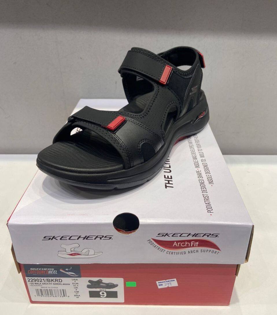 237371 SKECHERS MENS SANDAL WITH ARCH 