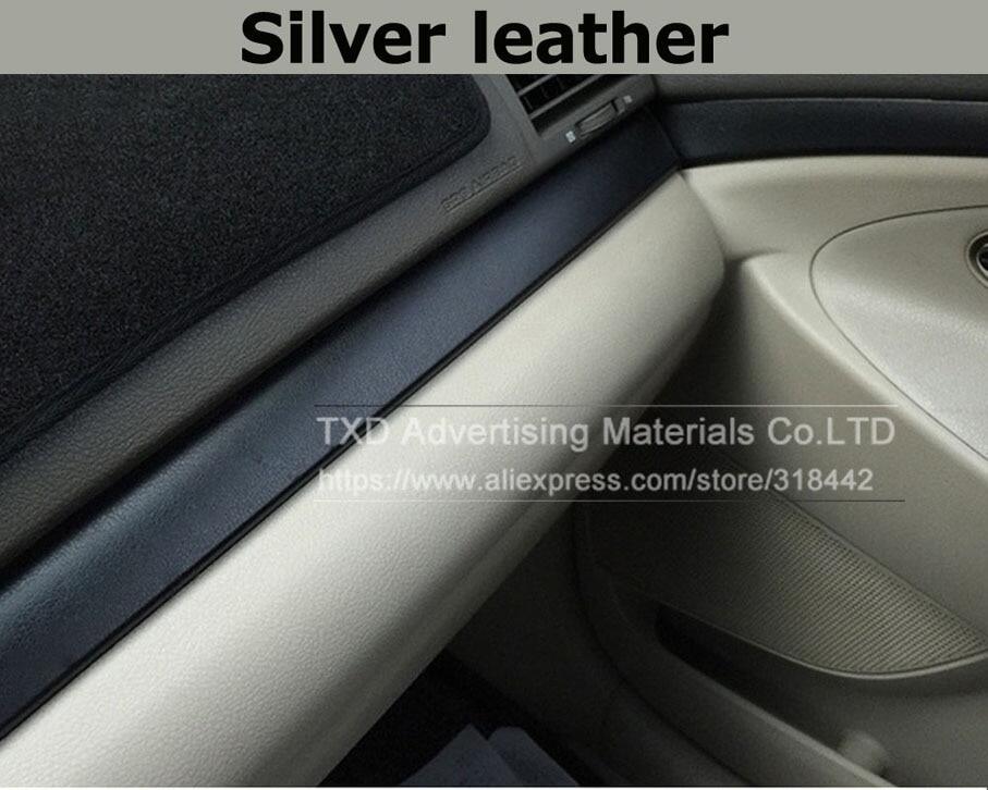 Silver leather