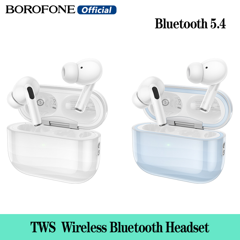 BOROFONE BW84 TWS True Wireless Headset Bluetooth Earphone BT5.4 With Mic Touch Control in-Ear Earbuds Portable Sound Quality Sports Stereo Headphones For All Smartphone Universal ราคา 388 บาท*ส่งฟรี